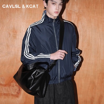 CavlslKcat斜挎包男大容量单肩包