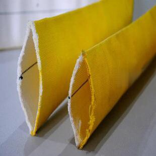 散装水泥罐车透气带英尼喉管粉料输送透气管气力输送纯棉管带