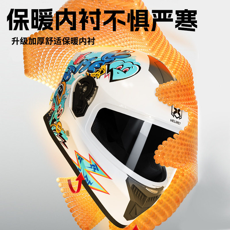 A类儿童头盔3C认证四季通用图片