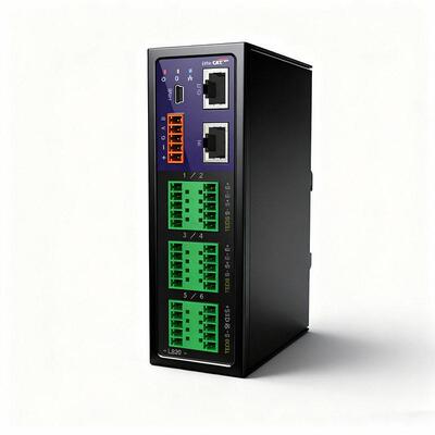 RS485+EtherCAT/Ethernet力准6通道数字变送器放大器L826六路