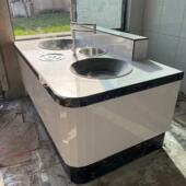 双灶无烟柴火灶2025款 土灶成品灶多功能家用创意防烫商用隔热