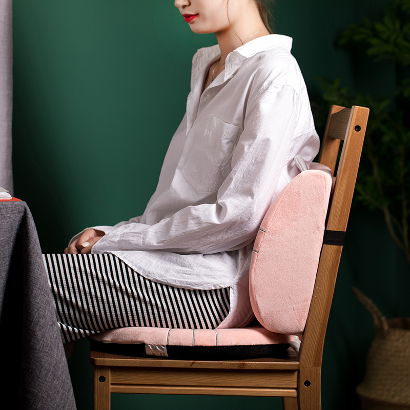 猫咪靠枕办公室护腰抱枕靠垫靠背垫座椅腰靠腰枕椅子汽车沙发腰垫