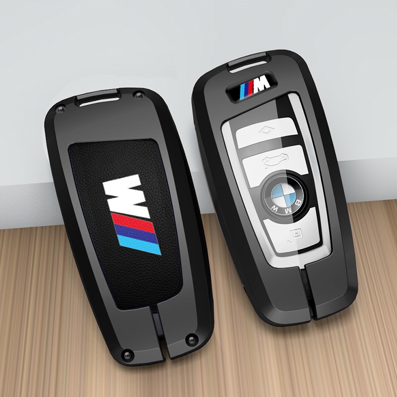 适用宝马钥匙套5系gt老款1系535包525X3X4车320li扣7系3系金属壳