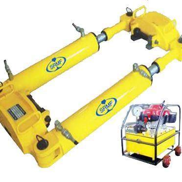 铁路部轨道建设工具液压钢轨拉伸器YLS拉轨机轨道拉伸机水平抻道