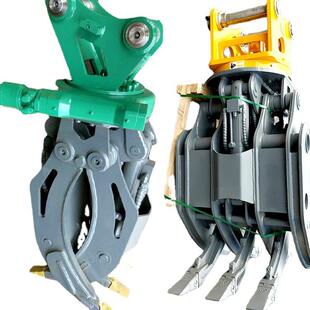 3吨行车用爪子定220挖机废钢抓挖机废料抓厂直销