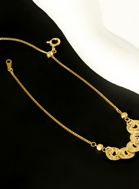 925纯银碎碎冰五帝钱手链小众设计女高级感首饰