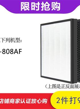 适配富迪FD-808AF型艾克罗司负离子健康机空气净化器过滤网滤芯