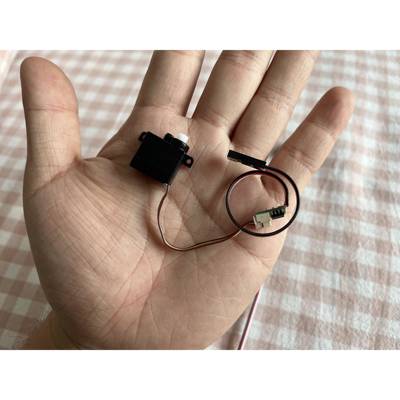 Diy两克三线舵机，回去需要焊接线。