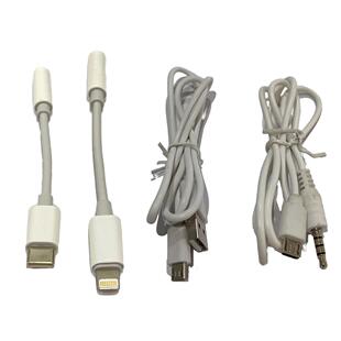 V8声卡连接线 麦克风手机K歌话筒录音音频线安卓快手直播用伴奏线