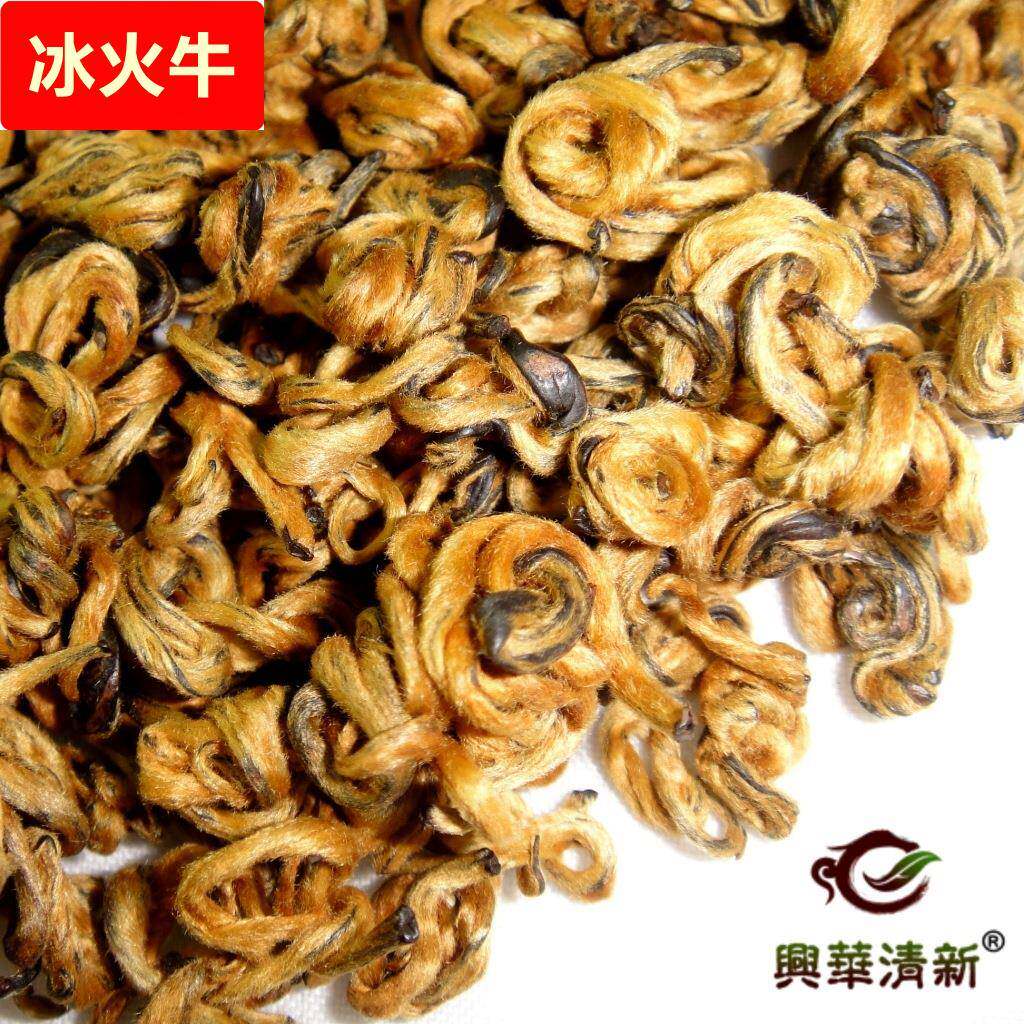 金芽滇红金丝红螺曲红茶金螺云南凤庆红茶蜜香甘甜