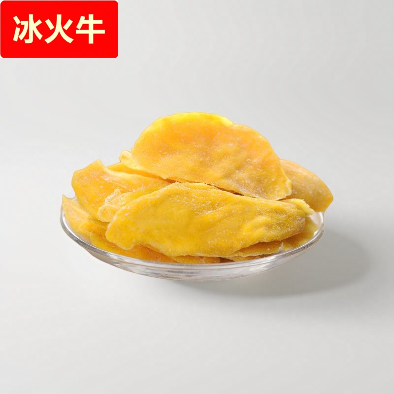 包邮芒果干5斤散装大片芒果干酸甜果脯蜜饯休闲办公室零食品
