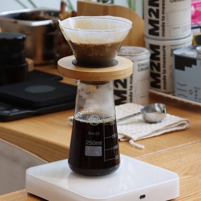 修长型手冲咖啡分享壶 高硼硅透明玻璃大容量 250/500ml 咖啡壶