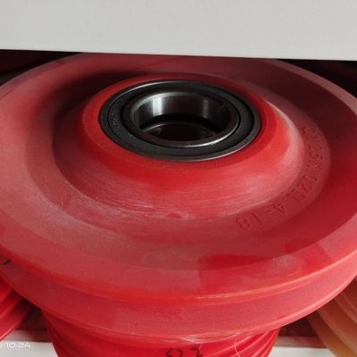 徐工吊车配件25K5XCT2550K滑轮胶轮带轴承