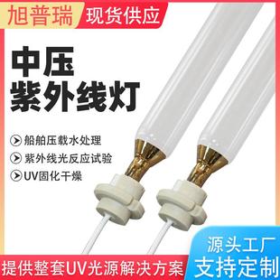 3kw中压紫外线灯管 船舶压载水处理系统紫外UV灯 中压紫外线汞灯