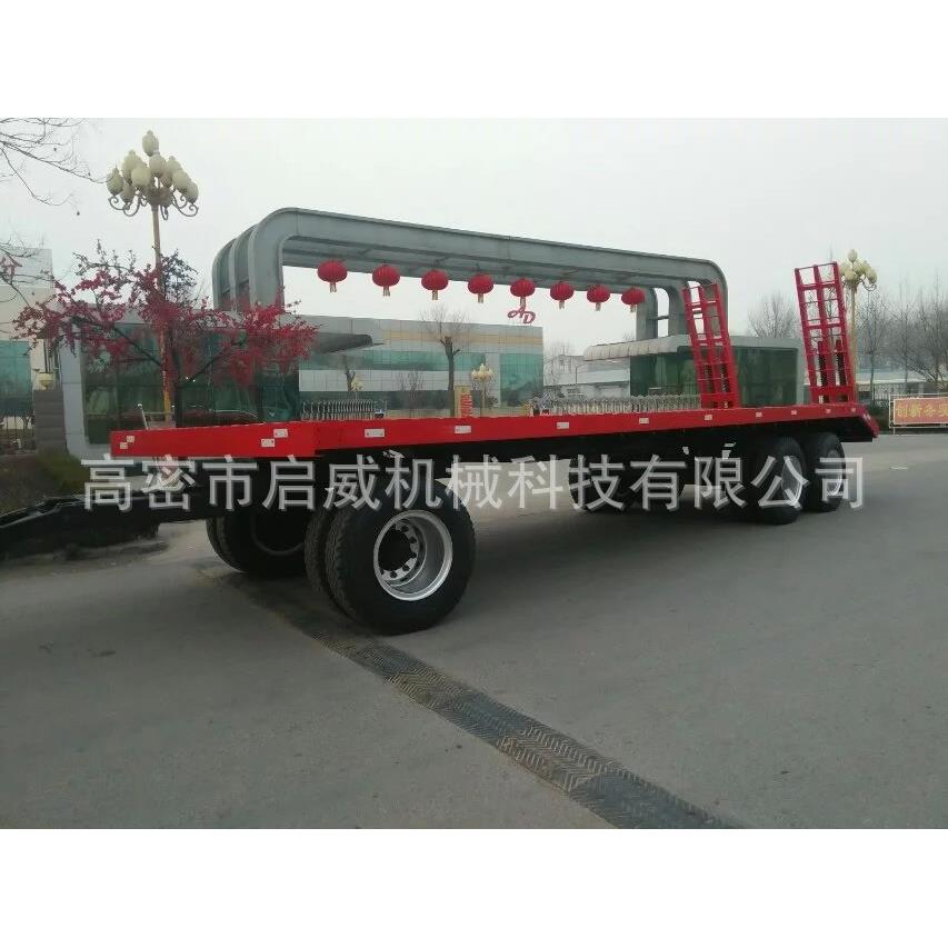 50吨挖掘机拖车大型压路机拖车厂家供应钩机全挂拖车