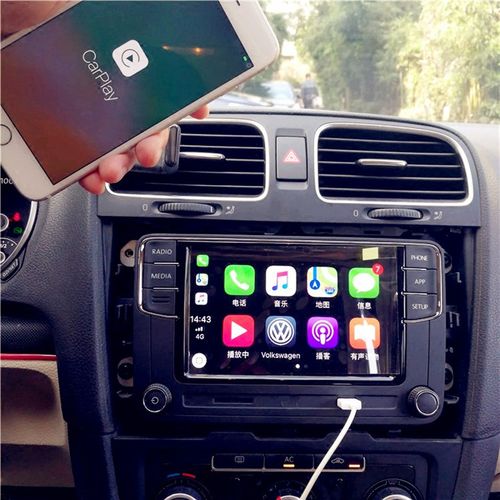 适用大众6.5寸280改装187b德赛速腾K天宝原拆家用汽车载cd主机