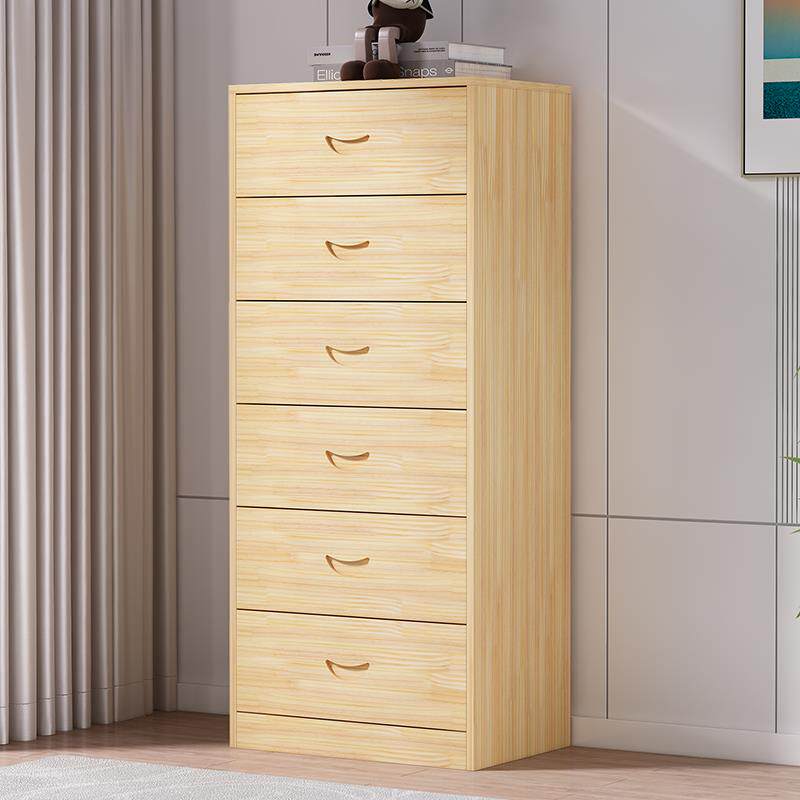实木五斗柜松木柜五斗橱木制收纳柜子收纳柜斗柜木柜子边柜抽屉柜
