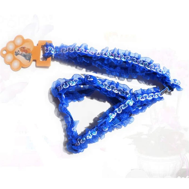 狗绳蕾丝花边胸背带牵引绳泰迪狗绳狗链子贵宾狗狗牵引带小型犬