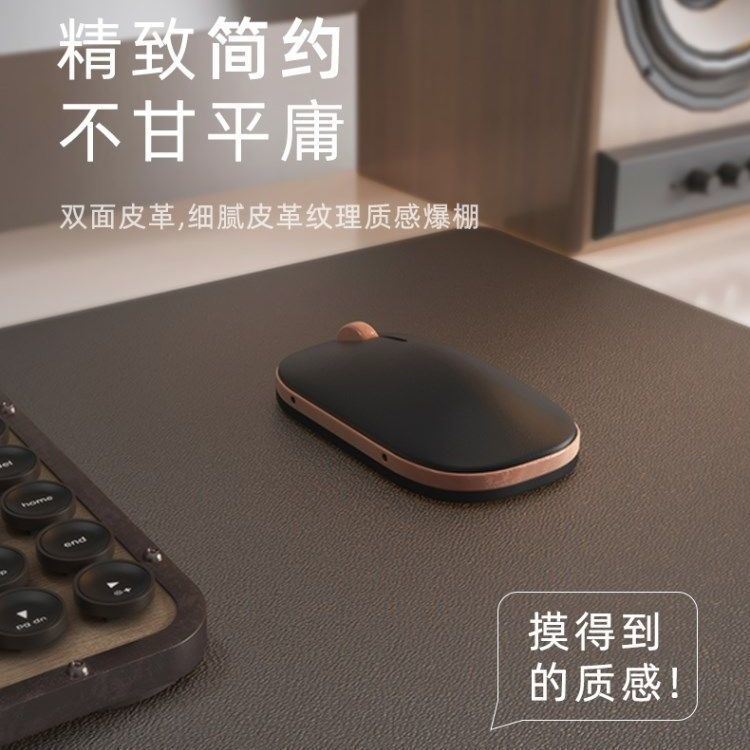 办公室桌面垫子防水防油皮质超大号滑鼠垫笔记型电脑桌垫简约定制