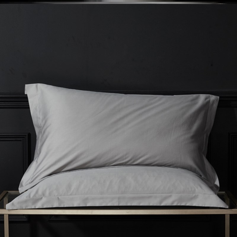 大枕套纯棉100全棉一对48cmx74cm大尺寸50x80白色60x90酒店用大号
