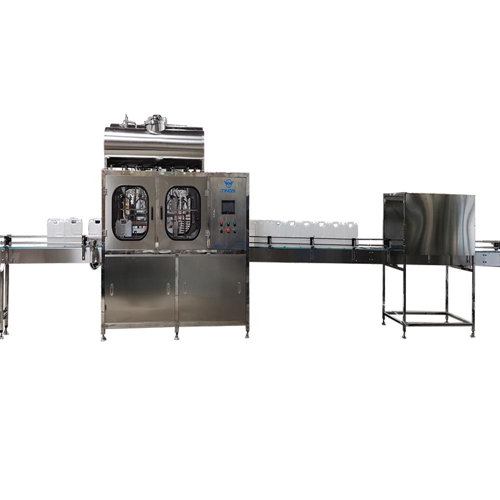 广东厂家D制4L容量全自动灌装酒类灌装机设备3-10L全自动灌装机