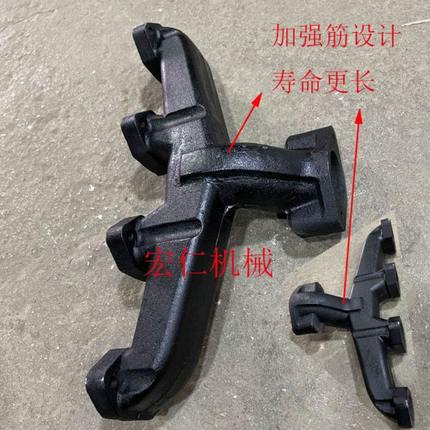 东方红404 454拖拉机排气管 新柴490 495 498发动机排气管支管