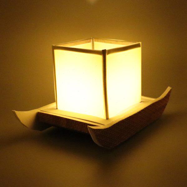 复古木龙船漂浮水上灯笼中秋节春节元宵节水灯福灯许愿荷花灯河灯