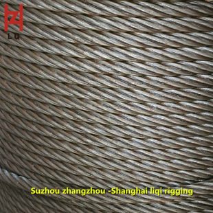 卷扬钢丝绳 起重吊装 张周现货供应22mm起重钢丝绳 光面油丝绳