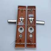 不锈钢保德安通用11型 13型把手圆孔盼盼星月神美心防盗门把手