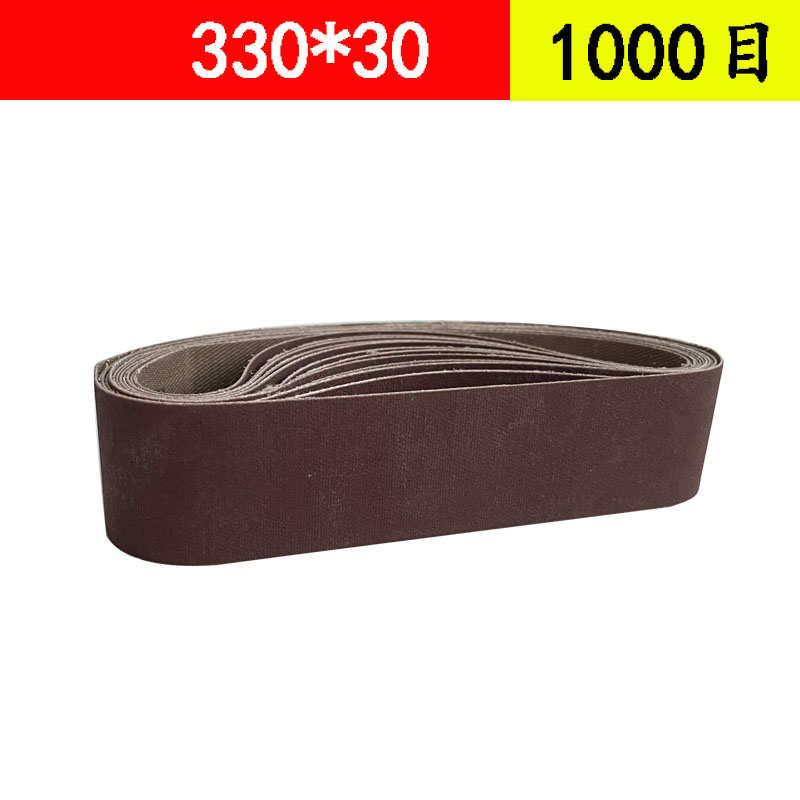 抛光磨刀布带接环形砂带条机砂带打磨工业平砂带定砂带砂330x30 - 封面
