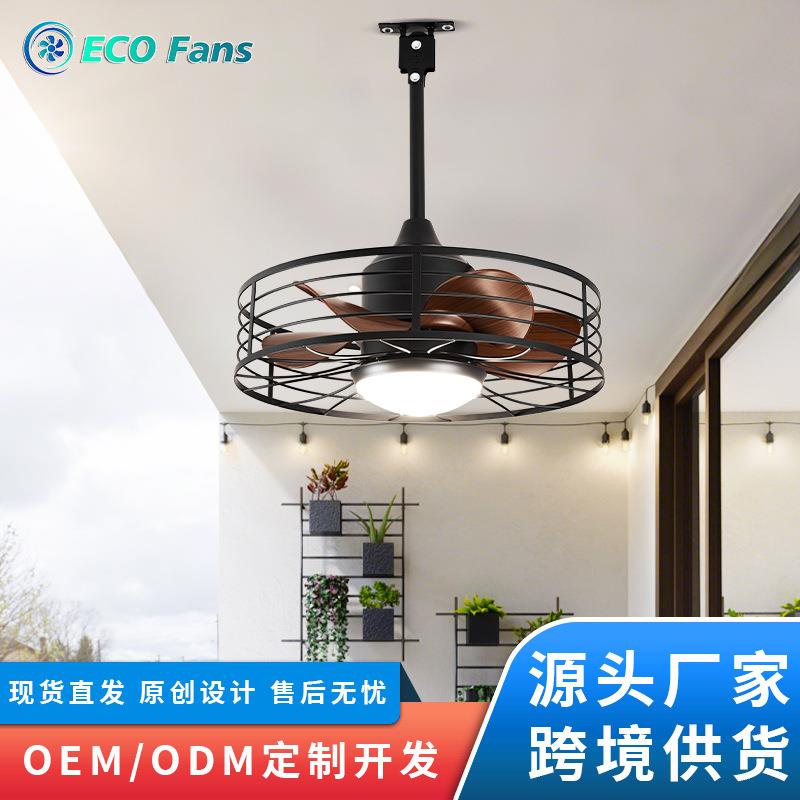 中东耐高温吊扇灯庭院防雨防腐防晒风扇灯厂家直销爆款出口品质