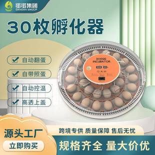 30H小鸡孵蛋器自动翻蛋智能迷你家用小型孵化设备带照蛋 新品