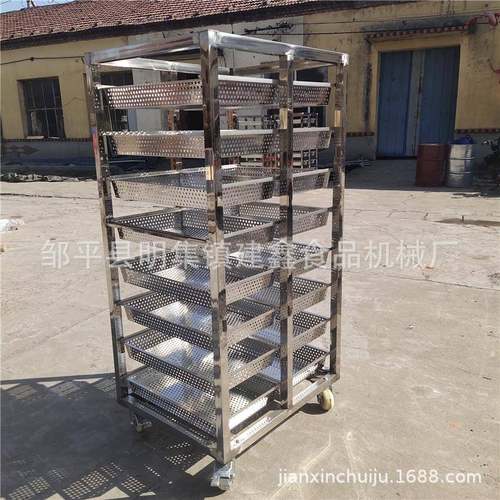 馒头蒸房蒸车商用枸杞烘干架子车水产冷冻推车