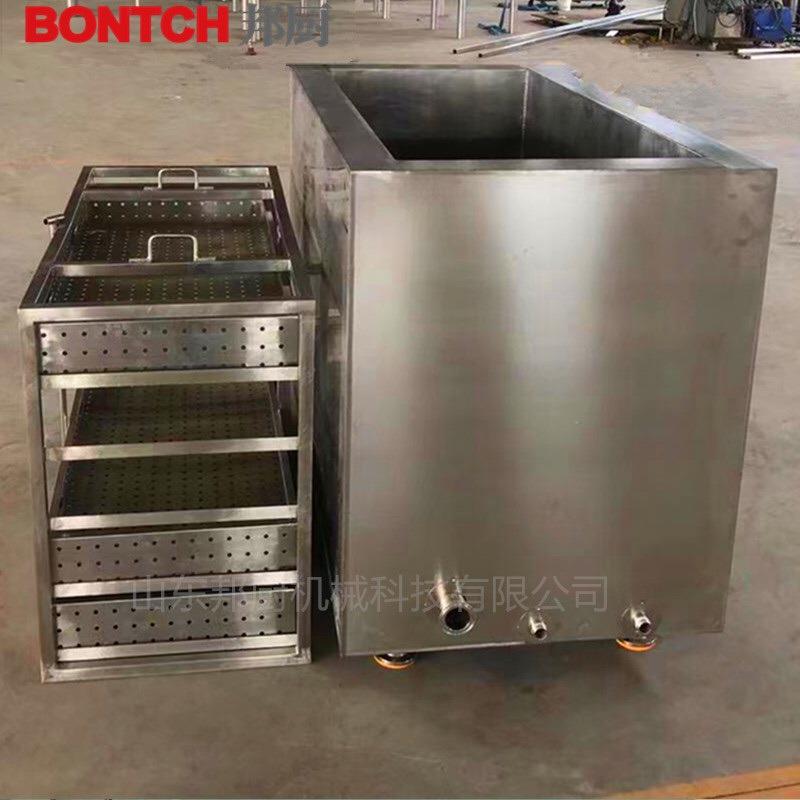 新款蒸汽加热烧鸡锅糖稀熬煮锅黄豆蒸锅虎皮鸡爪卤煮锅方形卤煮锅