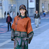 外套DB 立领斜襟短款 S260003 宝相栖凤