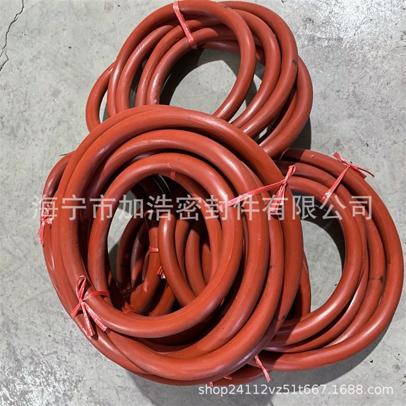 锅炉硅胶密封条 耐高温硅胶大型o型圈 线径20 硅胶防水圈硅橡胶