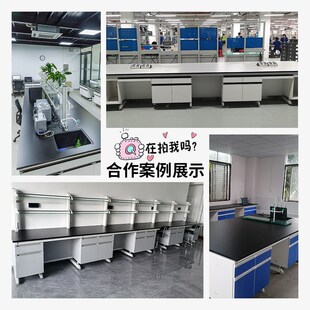 广东实验室工作台全钢木实验台边台中央台实验桌通风柜实验台厂家