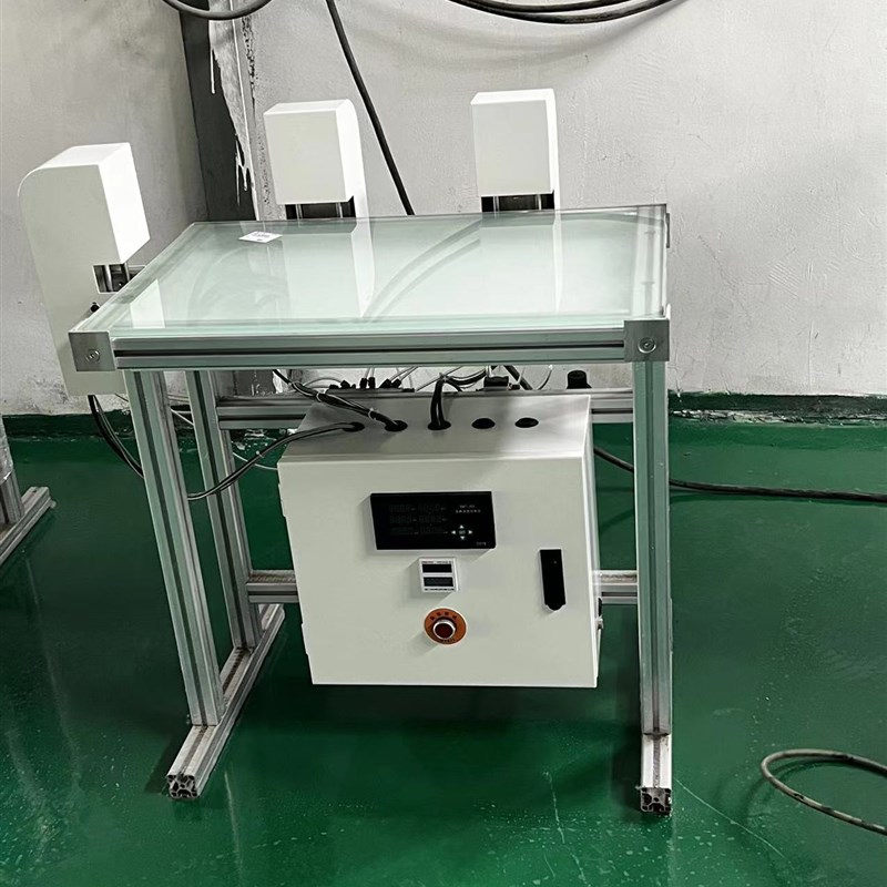 DH400卡片台式自动点焊机PVC卡片IC三点定位冲卡机电动碰焊机金属