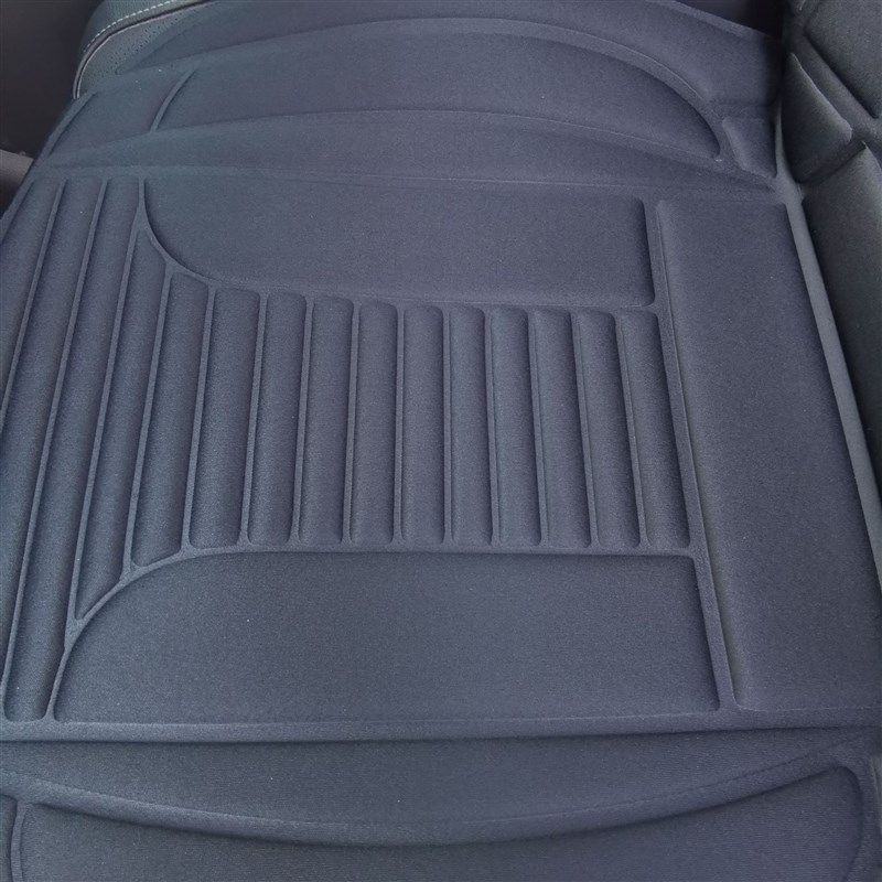 四季加热靠背全包车载内饰用品简约透气办公室汽车加热坐垫