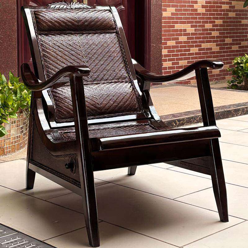 躺椅老人专用午休藤椅藤木可调节靠背椅家用休闲天然真藤大人睡椅,住宅家具,折叠椅/躺椅,淘宝优惠券,粉丝福利购,淘宝优惠卷