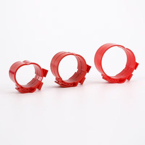 厂家直供空调尼龙管卡固定吊码塑料管扣中央空调弹性管卡