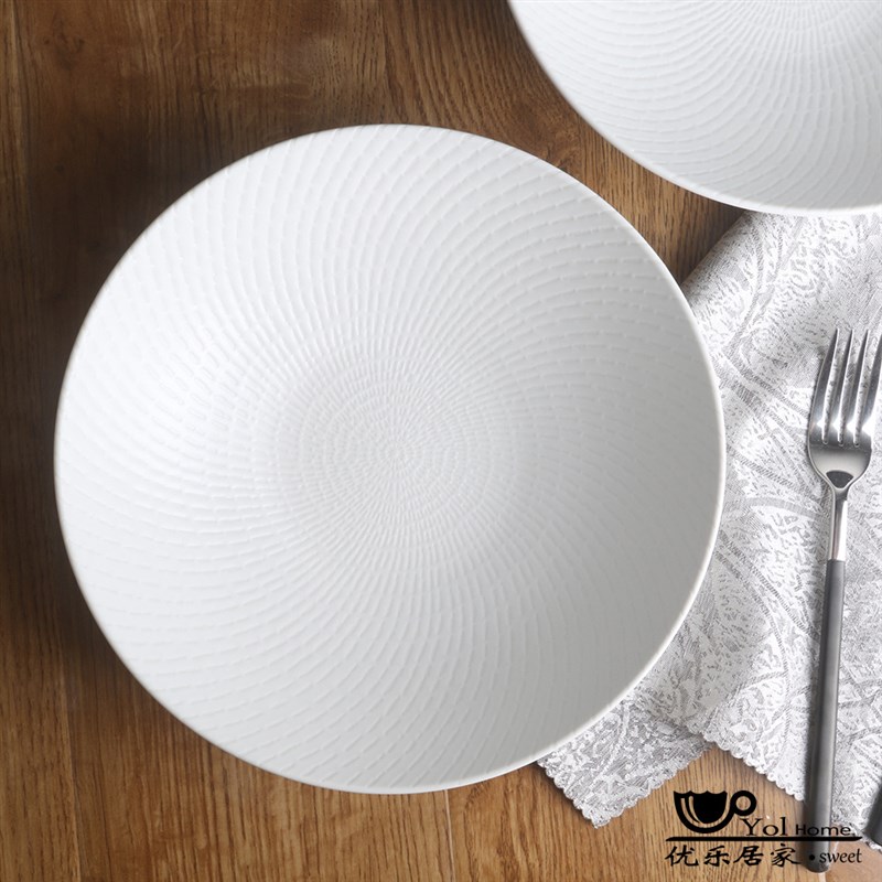 lu2ern酒店用品餐具 陶瓷碗汤碗意面碗汤盆 流星雨系列餐具套装