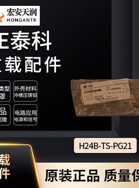 TE泰科重载连接器配件H24B-TS-PG21 现货直发T1210240121-000