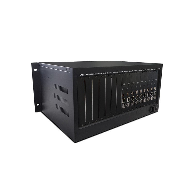 视频监控12/22路拼接屏处理器解码器矩阵上墙 DS-6A12UD /6A22UD