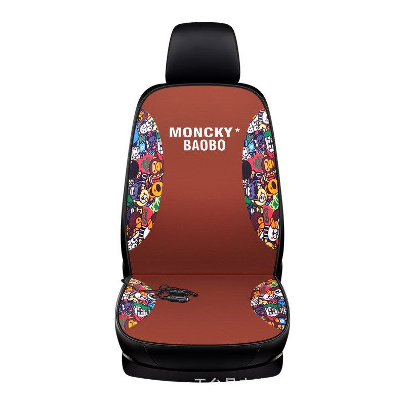 汽车加热坐垫冬季 座椅电加热坐垫 车载座椅加热垫轿车用双座12V