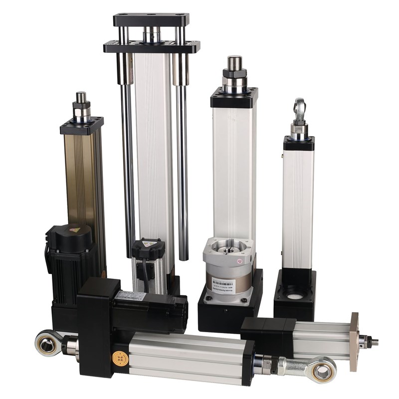 微型贴片机伺服电动缸 0.1秒快速定位超静音30dB专用电缸