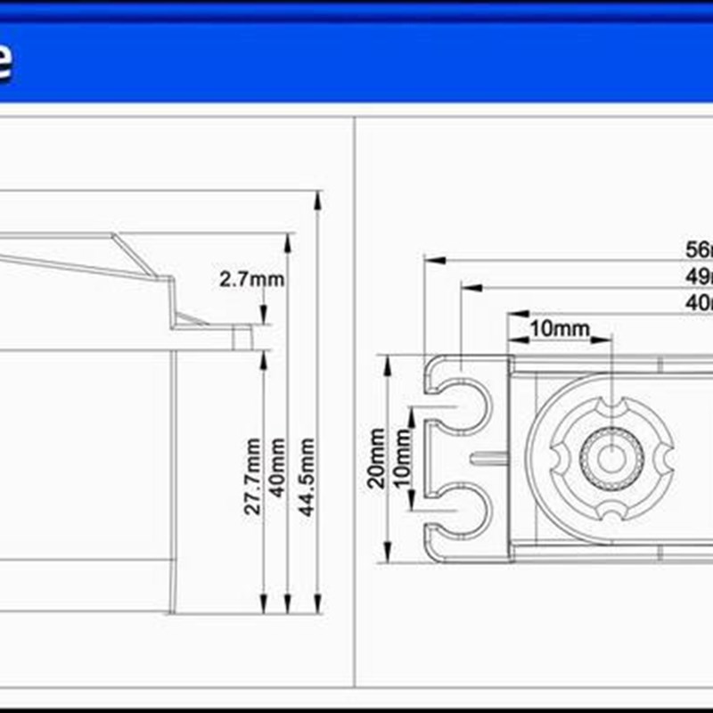 SPT5430HV-180W/30kg高压高速防水数字舵机/遥控攀爬车/机器人