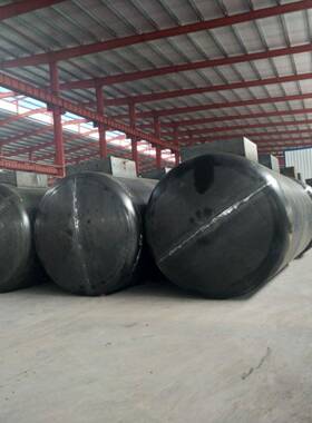 厂家供应卧式双层油罐大型Q235金属碳钢储罐防腐化工储存罐