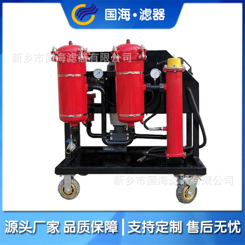 可加热高粘度油滤油机真空高效过滤滤油机B润滑量大优惠GLYC-50