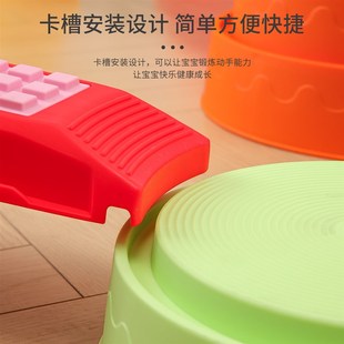 儿童平衡板室内触觉配对独木桥宝宝感统训练器材户外独木桥平衡木